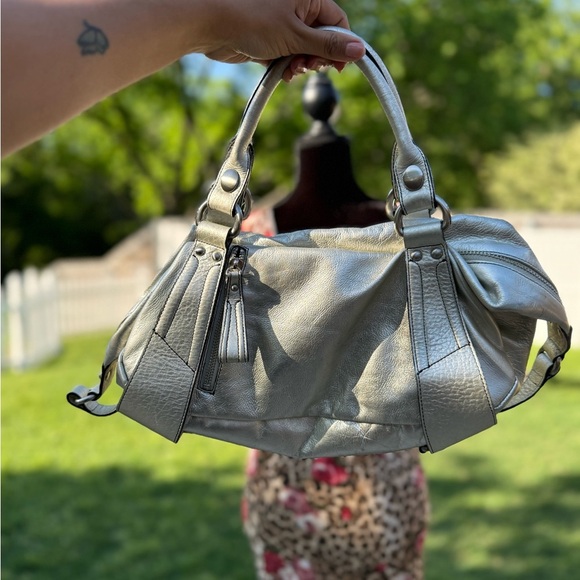 Kenneth Cole New York Handbags - Y2k Silver Handbag